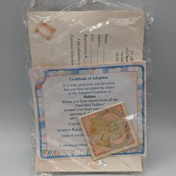 Cherished Teddies Holden "Catchin' The Holiday Spirit!" (176095) 1996 - Picture 11 of 13